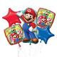 Premium Super Mario Balloon Bouquet, 8pc